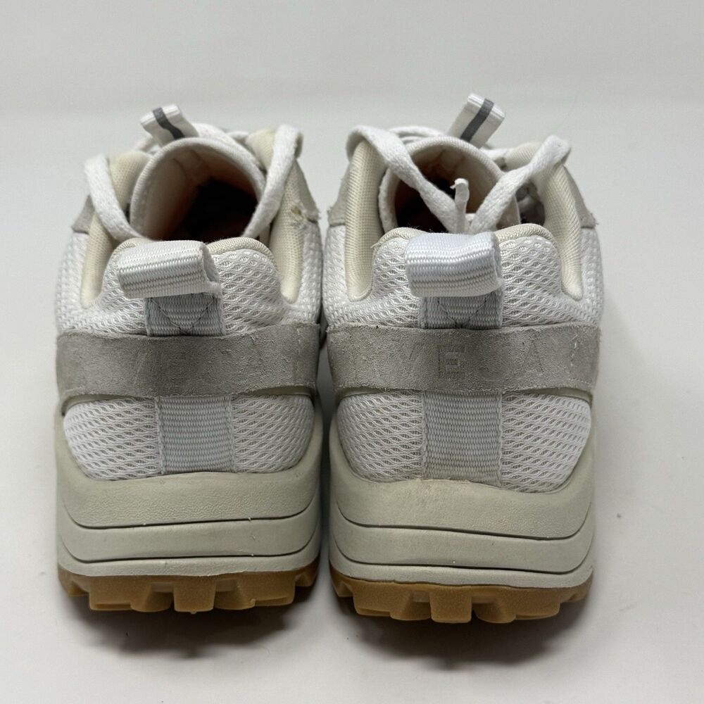 Veja Venturi Alveomesh Shoes Womens 8 White Beige Mesh Suede Comfort Sneakers - Picture 12 of 16